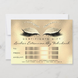 Certificado de Presente de Maquiagem SPA Círio