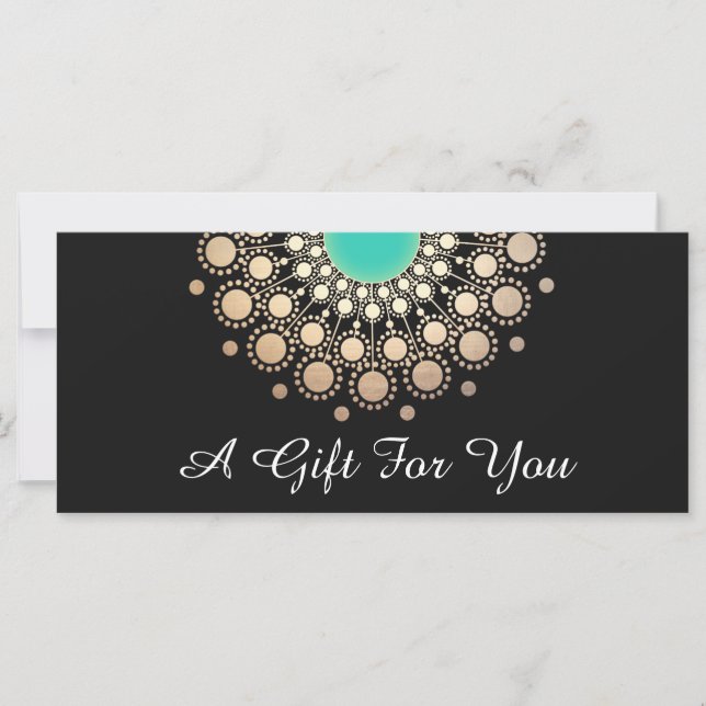 Certificado de Presente de Massagem Yoga (Frente)