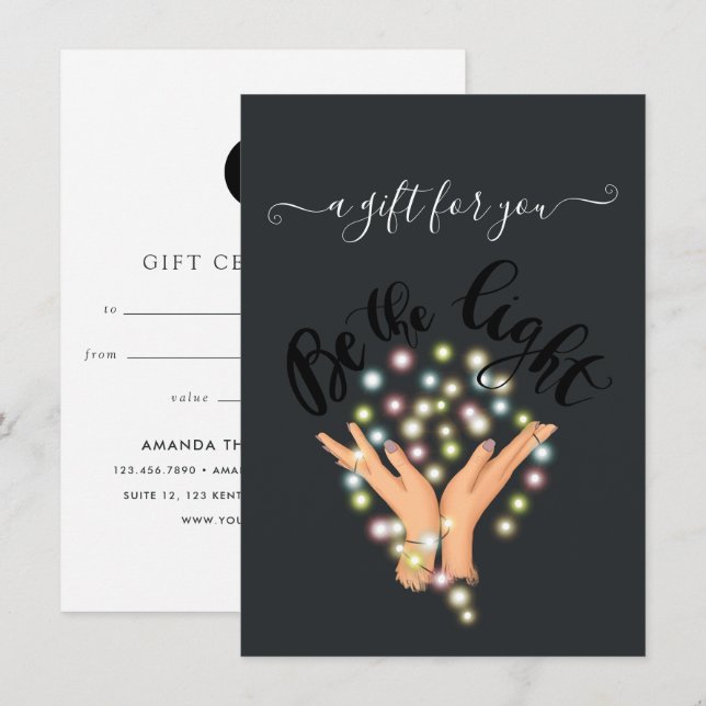 Certificado de Presente de Natal Corporativo (Frente/Verso)