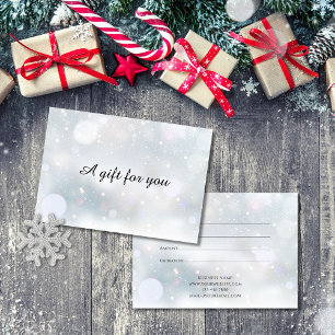Certificado de Presente de Natal Empresarial