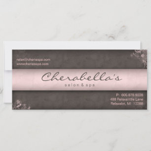 Certificado de Presente de Salão, Taupe Rosa Flora