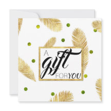 Certificado de Presente de Script de Letras de Fal