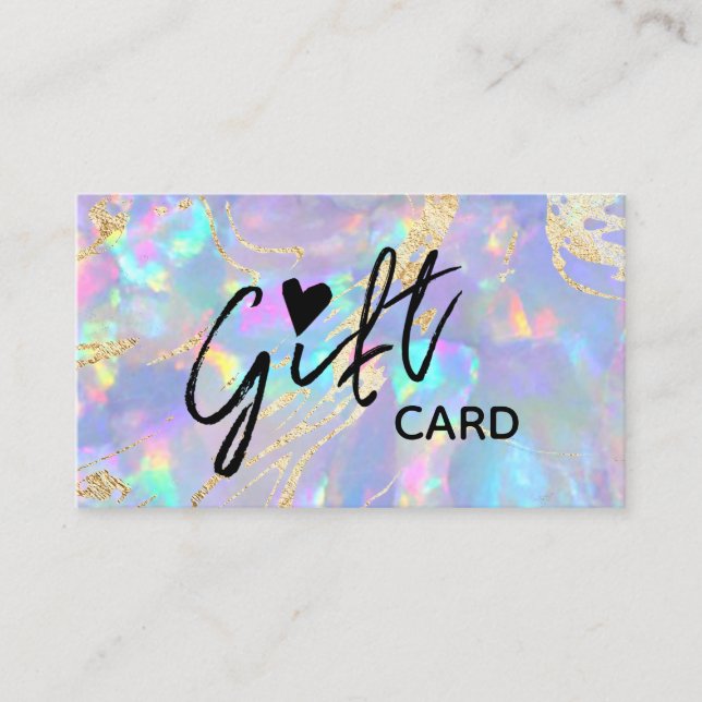 certificado de presente de textura óptica púrpura (Frente)