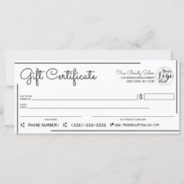 Certificado de Presente de Verificação do Logotipo