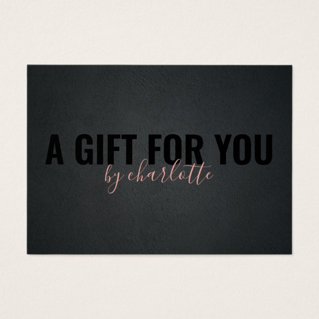 Certificado de Presente do Artista de Maquiagem Ro (Frente)