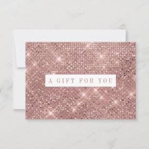 Certificado de Presente do Marble Shimmer Dourado