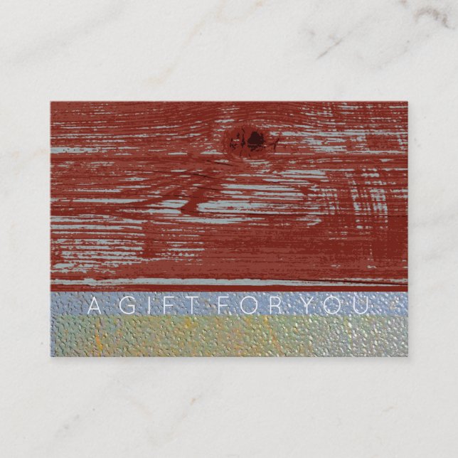 Certificado de presente dos homens de madeira do (Frente)