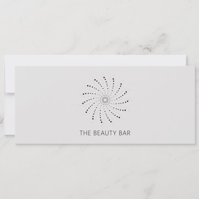 Certificado de Presente Elegante de Flor de Abstra (Frente)