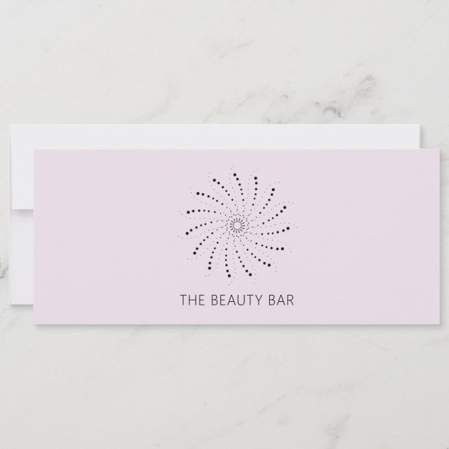 Certificado de Presente Elegante de Flor Lilac Abs (Frente)