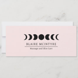 Certificado de Presente Elegante para Fases da Lua