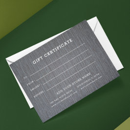Certificado de Presente Empresarial Editável Adici