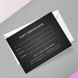 Certificado de Presente Empresarial Editável Adici