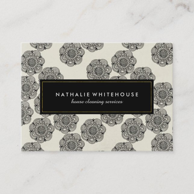 Certificado de presente floral customizável (Frente)