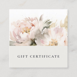 Certificado de Presente Floral de Clorideira de Pe