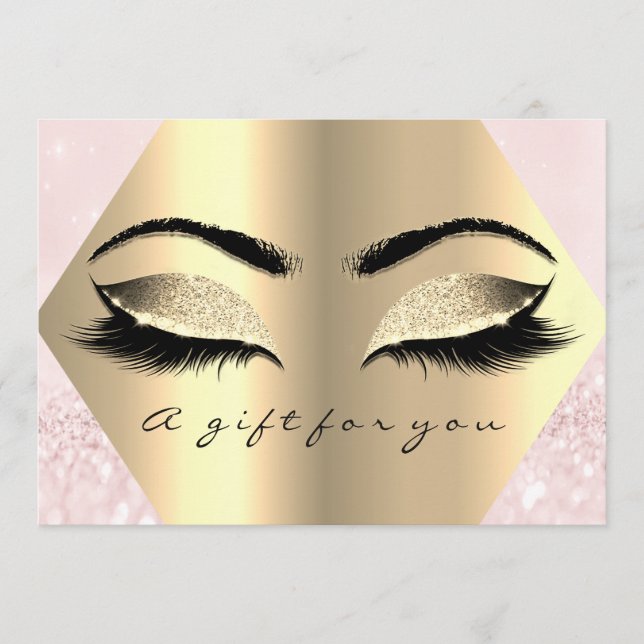 Certificado de Presente Lash Pink Diamond Maquiage (Frente)