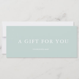 Certificado de Presente Moderno