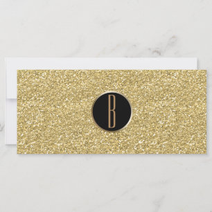 Certificado de Presente Monograma Brilho Glitter D