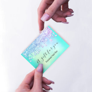 Certificado De Presente Nais Holograph Azul-Rosa 1