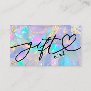 certificado de presente opal púrpura