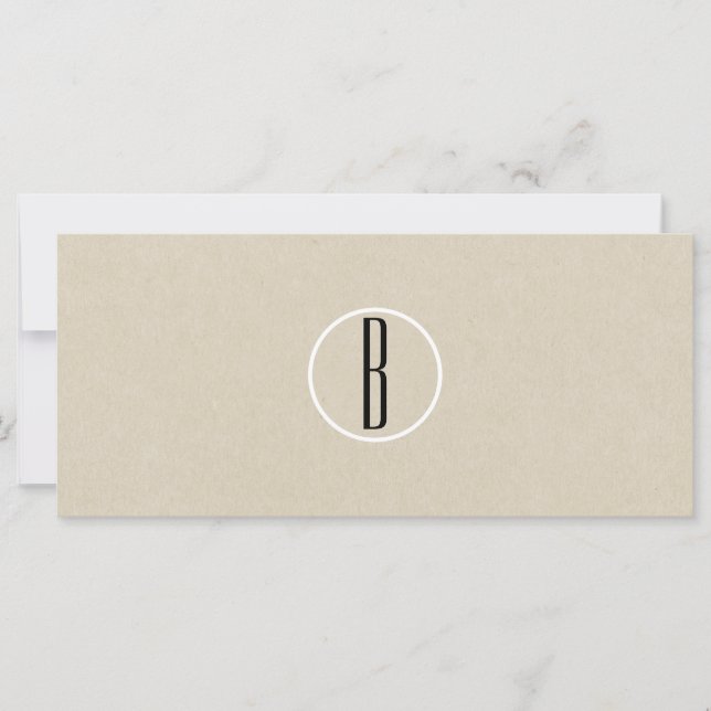 Certificado de Presente para Empresas Rustic Brown (Frente)