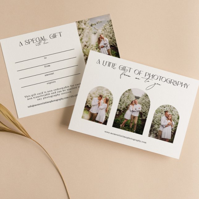 Certificado de Presente para Fotografia em Arch Mo (Criador carregado)