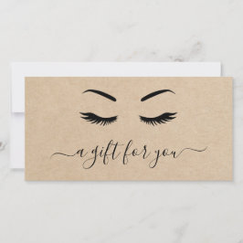 Certificado de Presente para Lashes Russos Elegant