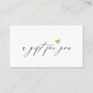 Certificado de Presente para Logotipo Dourado Simp