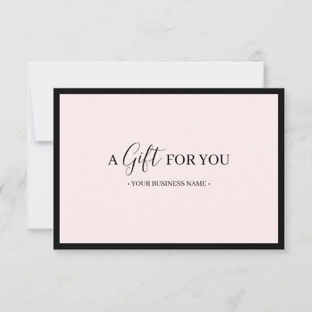 Certificado de Presente Personalizado de Quadro Pr (Frente)