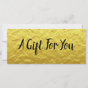 Certificado de Presente Personalizado para Empresa