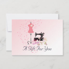 Certificado de Presente Rosa de Alteração do Vesti