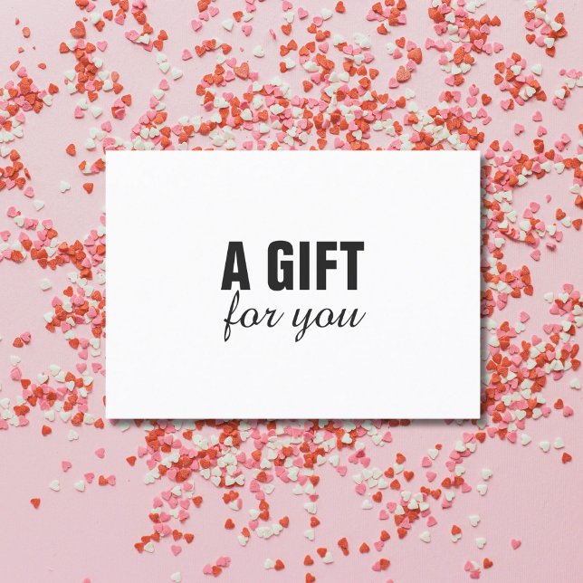 Certificado de Presente Simples Elegante de Bela B (Criador carregado)