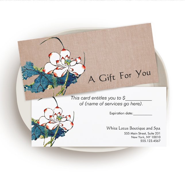 Certificado de Presente Terapêutico com Massagem B (Criador carregado)