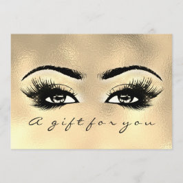 Certificado de Presente Vidro Dourado Lashes Maqui