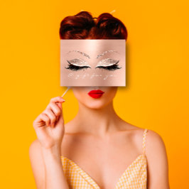 Certificado de Presente White Lashes Beauty Rosa R