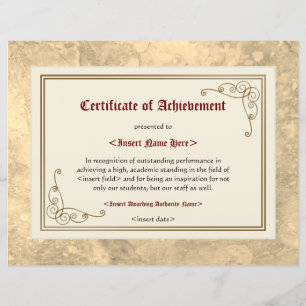 Certificado de Realização
