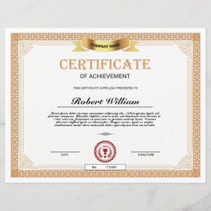 Certificado De Realização