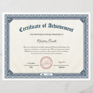 Certificado de Realização