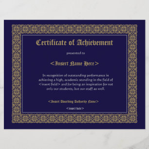 Certificado de realização