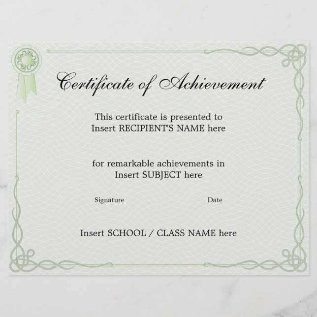 CERTIFICADO DE REALIZAÇÃO (Frente)