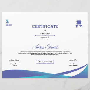Certificado De Realização