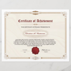 Certificado de Realização
