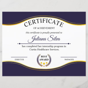 Certificado De Realização Imprimível
