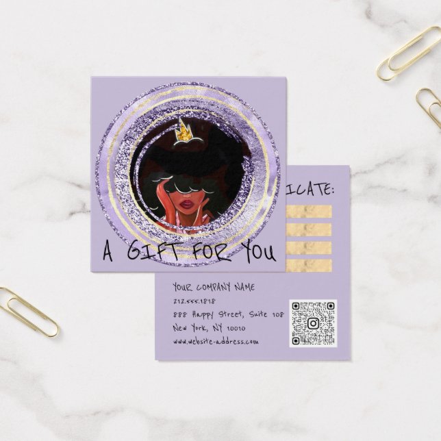 Certificado de Unhas de Hair Dresser Violet. (Escritótio)