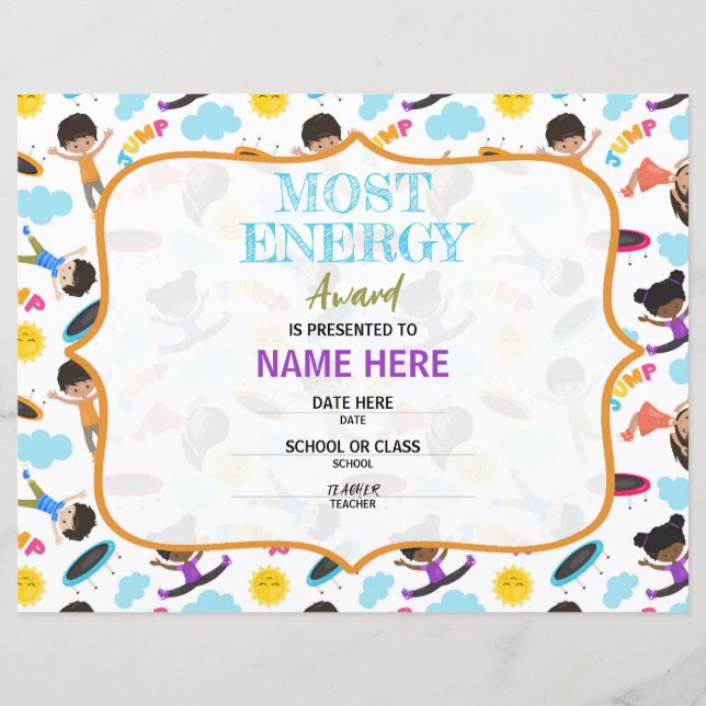 Certificado Escolar (Frente)