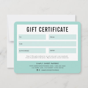 CERTIFICADO GIFT: moderna folha de pagamento de ne