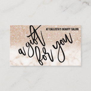Certificado Glamorous Dourado Glitter Marble Gpres