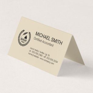 Certificado Logotipo notário público