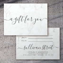 Certificado Mínimo de Presente para Pequenas Empre