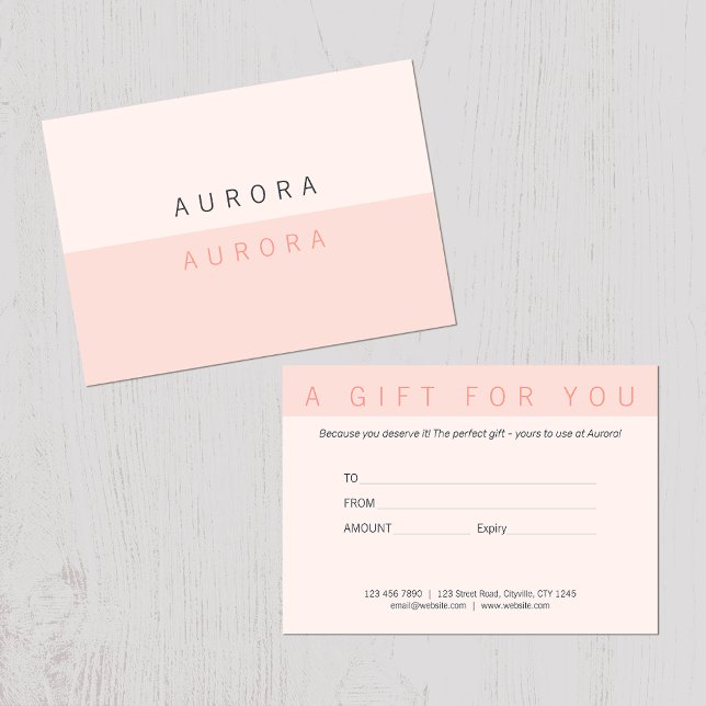 Certificado Mínimo de Presente Rosa De Duas Pontas (Criador carregado)