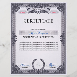 Certificado multiuso